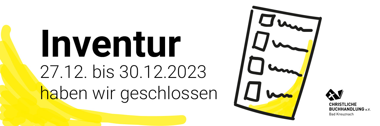 Wegen Inventur vom 27.12. bis 30.12.2023 geschlossen